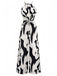 Schwarz & Weiß 1940er Kuhhaut Halter Jumpsuit