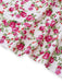 Weiß 1940er Kleine Blumen Rose Schlitz Slip Kleid