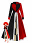 1930er Herzkönigin Kostüm Halloween Kleid
