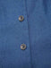 [Vorverkauf] Blau 1970er Solide Denim U-Ausschnitt Ärmellos Taste Weste