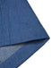 [Vorverkauf] Blau 1970er Solide Denim U-Ausschnitt Ärmellos Taste Weste