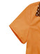[Vorverkauf] Orange 1940er Baumwolle Polka Dot Revers Bogen Kleid