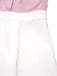 [Vorverkauf] Rosa 1930er Satin Bogen Kragen Puffärmel Jumpsuit