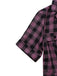 [Vorverkauf] Schwarz & Rosa 1940er Revers Plaids Jumpsuit