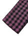 [Vorverkauf] Schwarz & Rosa 1940er Revers Plaids Jumpsuit