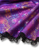 Lila 1970er Halloween Spinnennetz Hexe Schnürung Kleid