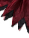 Rot 1980er Halloween Hexe Vampir Netz Kleid & Besticktes Cape