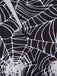 [Vorverkauf] 2PCS Halloween 1960er Fischnetz Top & Spinnennetz Schlag Hose