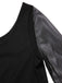 [Vorverkauf] 2PCS Halloween 1960er Fischnetz Top & Spinnennetz Schlag Hose