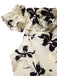 [Vorverkauf] [Übergröße] 1950er Schulterfrei Rüschen Blumen Swing Kleid