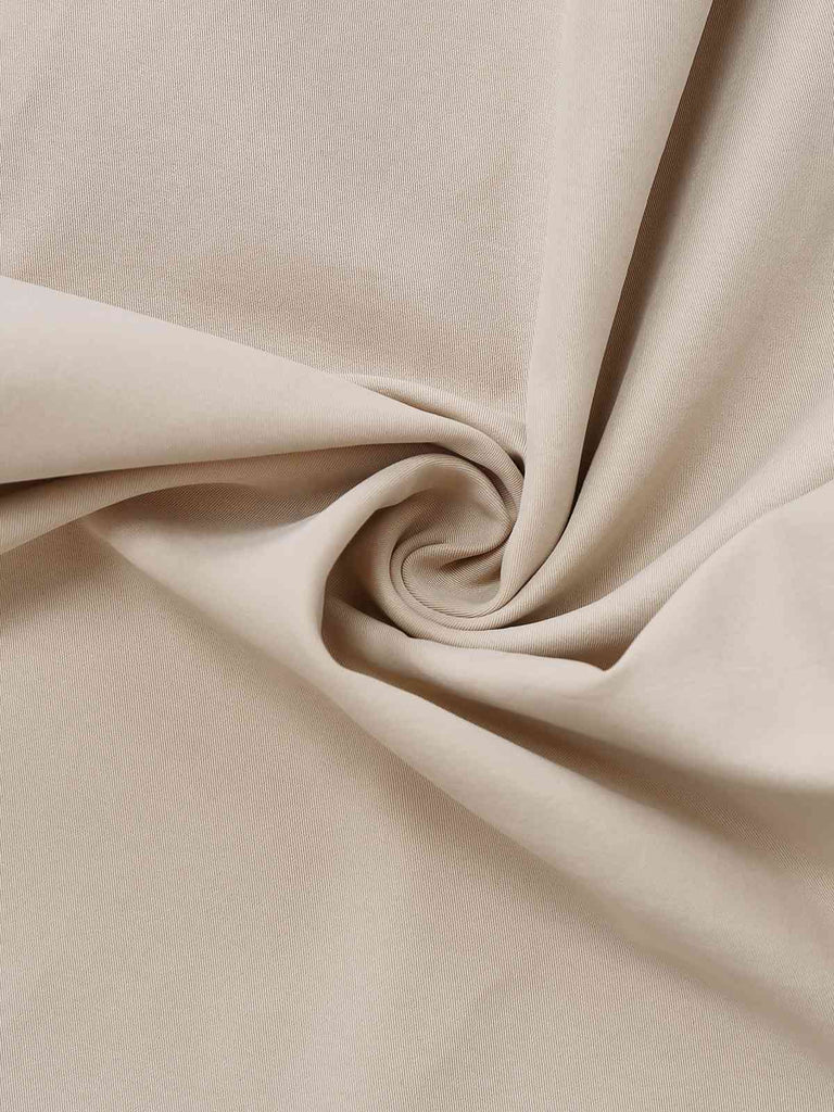 [Vorverkauf] Blau & Khaki 1930er Kontrast Stehkragen Jumpsuit