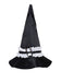 2PCS Schwarz 1950er Halloween Hexe Spitze Rüsche Bluse & Rock