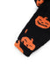 Orange 1930er Halloween Kürbis Reißverschluss Jumpsuit Mit Kapuze