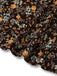 [Vorverkauf] Braun 1980er Blumen Spitze Patchwork Cord Kleid