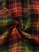 [Vorverkauf] Rot 1950er Weihnachten Rollkragen Glitzer Pullover Plaid Kleid