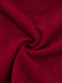 [Vorverkauf] Rot 1950er Schulterfrei Stricken Pullover