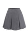 [Vorverkauf] 2PCS Rot 1960er Verdreht Stricken Top & Plissiertes Rock