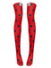 Rot 1960er Miraculous Bubble Cosplay Kostüm Set