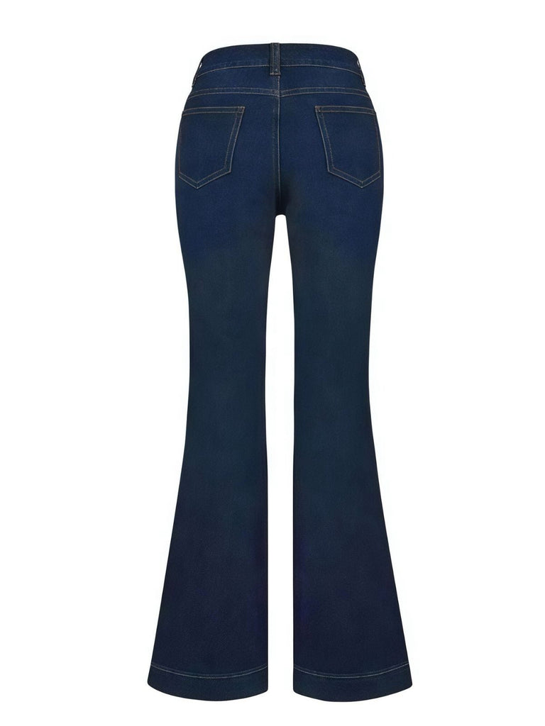 1950er Denim Ausgestellt Taschen Lange Jeans