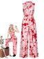 [Vorverkauf] Rosa 1930er Halloween Revers Blut Gürtel Jumpsuit
