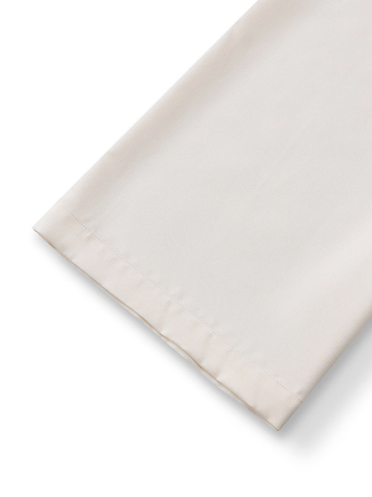 [Vorverkauf] Lavendel 1930er Puffärmel Bogen Bindekragen Jumpsuit