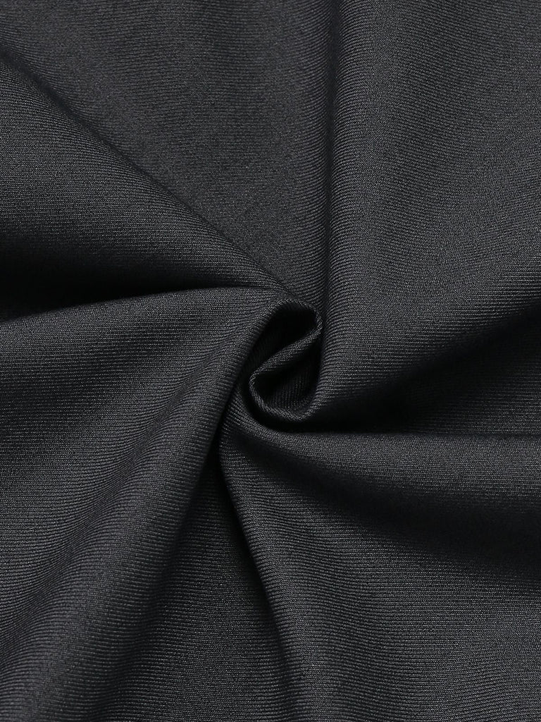 [Vorverkauf] Blau 1930er Bogen Schleife Gürtel Bleistift Kleid