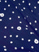 1950er Polka Dots V-Ausschnitt Mit Gürtel Romper