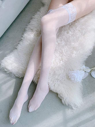 Solide Sexy Spitze Strümpfe