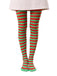 Farbkontrastiert Streifen Strumpfhosen Pantyhose
