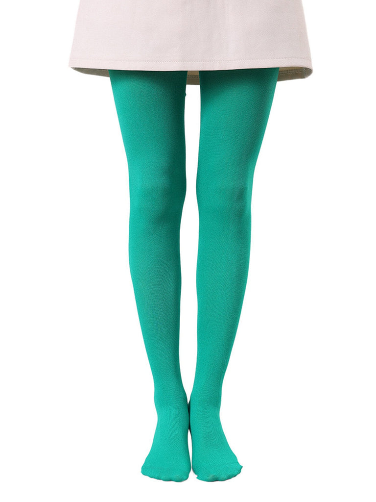 Farbig Vollfuß Strumpfhosen Pantyhose