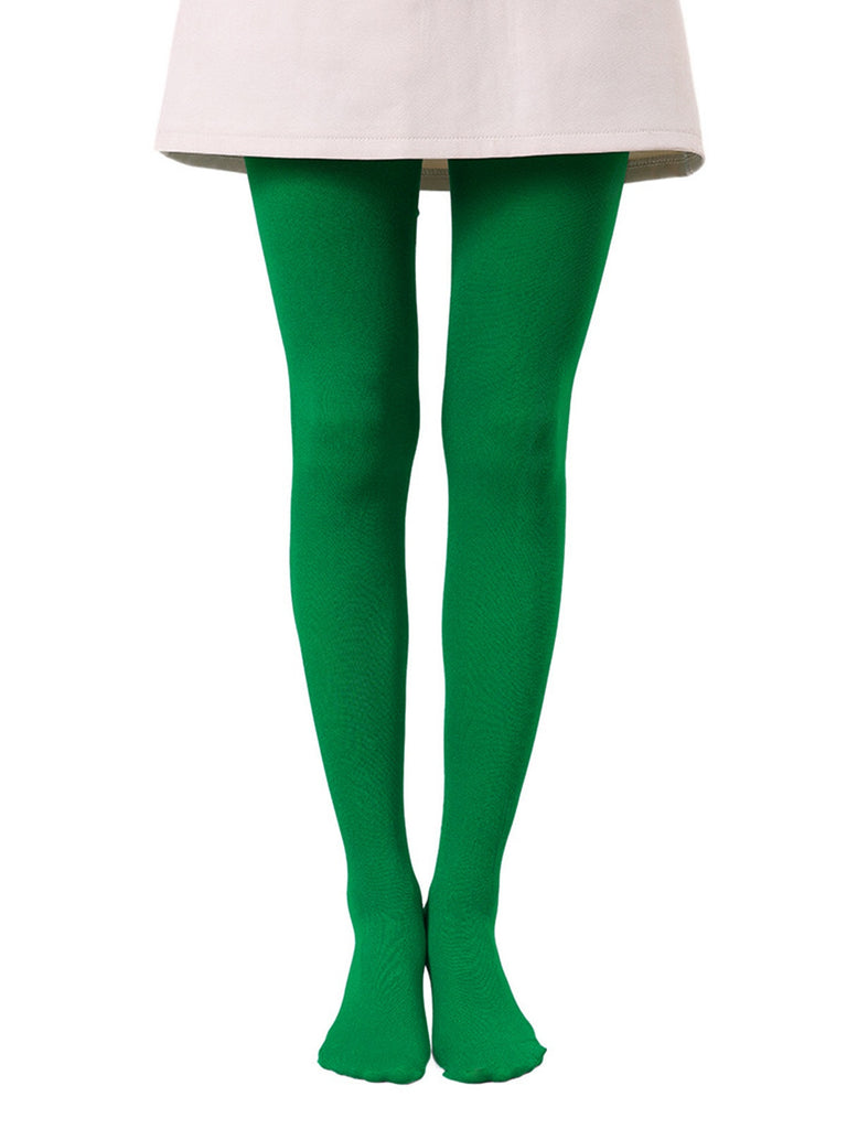 Farbig Vollfuß Strumpfhosen Pantyhose