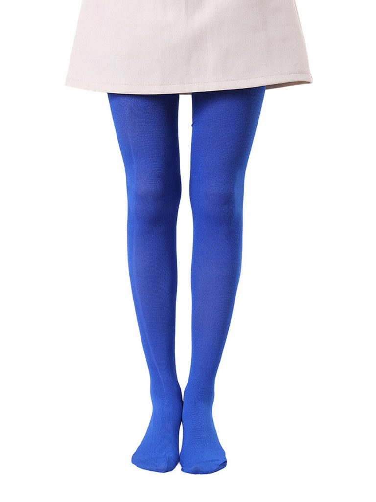 Farbig Vollfuß Strumpfhosen Pantyhose