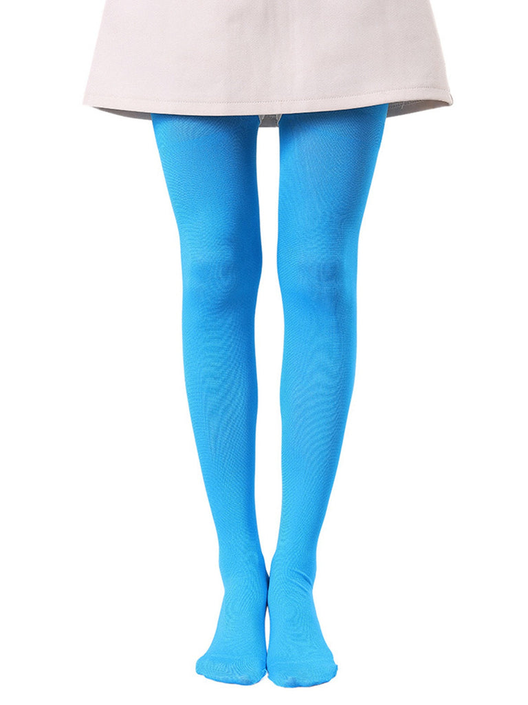 Farbig Vollfuß Strumpfhosen Pantyhose