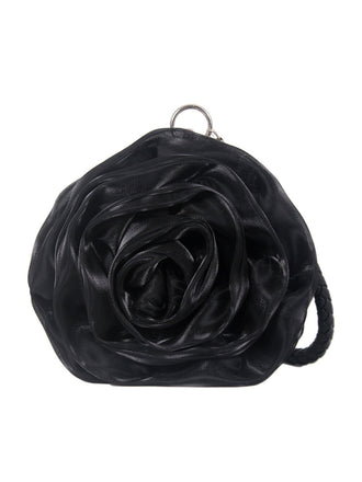 Seide 3D-Blumen Vintage Handtasche