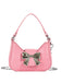 Vintage Leder Bogen Handtasche