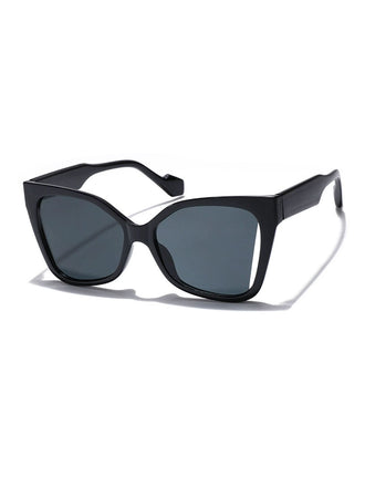 Vintage Plastik Quadratischem Rahmen Sonnenbrille