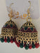 Mehrfarbig Vintage Bohemien Beading Ohrringe