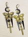 Vintage Gothic Schmetterling Schwert Sterne & Mond Ohrringe