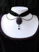 Vintage Dunkle Rose Viktorianisch Gothic Halskette