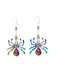 Halloween Bunt Spinne Ohrringe