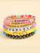 Polymer Brief Sonne Smiley Gesicht Armband