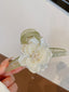 Retro 3D-Kamelie Blumen Kunststoff Haarklammer