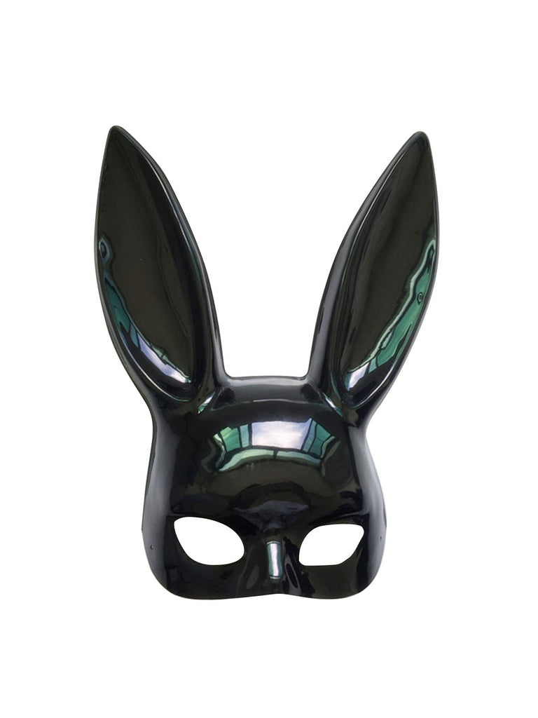 Halloween Ostern Hase Halbes Gesicht Maske