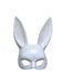 Halloween Ostern Hase Halbes Gesicht Maske