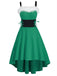 1950ER HILO HOHE TAILLE SPAGHETTI KLEID