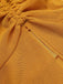 [Vorverkauf] Gelb 1930er Rüsche Schnürschuh Fischschwanz Kleid