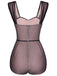 2PCS DUNKLEROSA 1950ER POLKA DOTS SPITZENKLEID