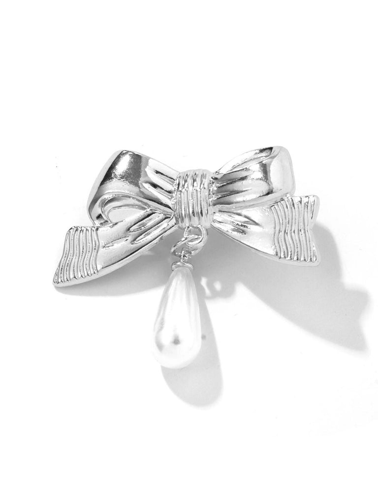 3D Bogen Perle Tropfen Haarspange