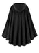 1940er Halloween Mittelalterlich Wildlederimitat Cloak Mantel