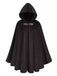 1940er Halloween Mittelalterlich Wildlederimitat Cloak Mantel